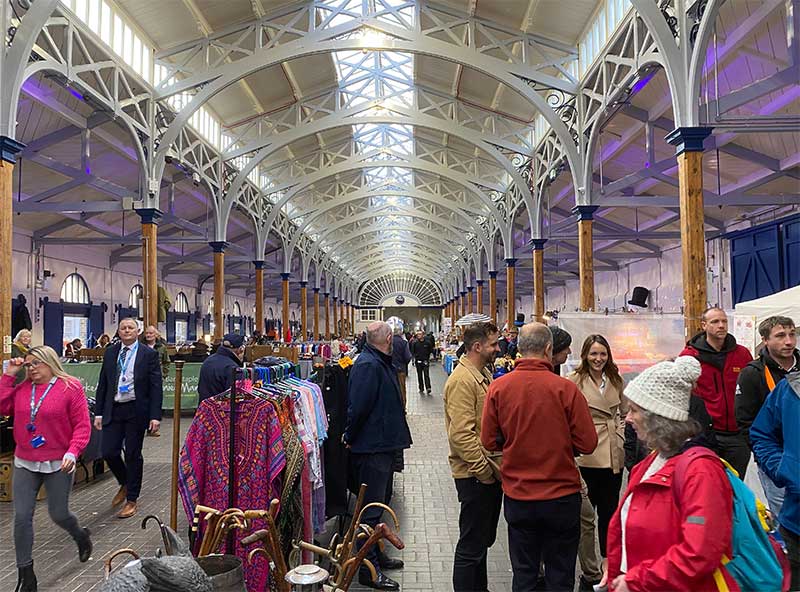 Grade II Listed Pannier Market in Barnstaple, North Devon, project managed by Myles Clough Management Services